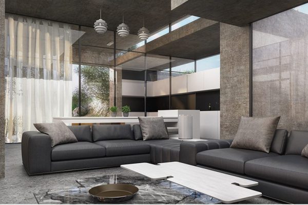 akl architects - zaarour concrete villa (2)