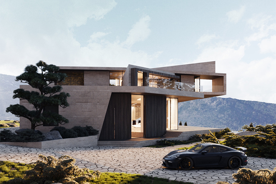 A VILLA – ZAAROUR – LEBANON