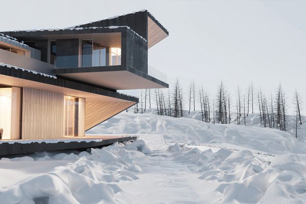 akl architects - zaarour villa winter lebanon 1