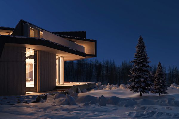 akl architects - zaarour villa winter lebanon 10