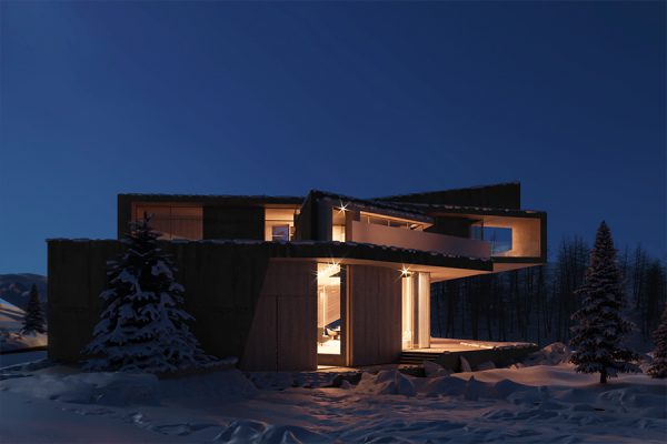 akl architects - zaarour villa winter lebanon 11