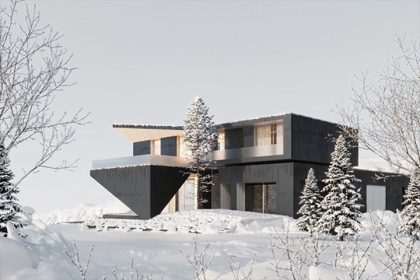 akl architects - zaarour villa winter lebanon 15