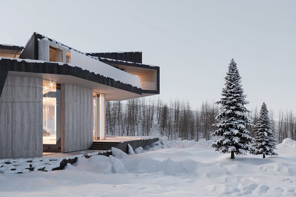 akl architects - zaarour villa winter lebanon 17