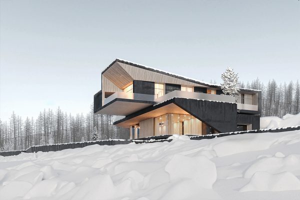 akl architects - zaarour villa winter lebanon 4