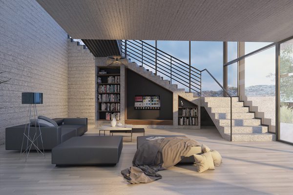 AKL ARCHITECTS - AC HOUSE - MROUJ - OPTION 2 - LEBANON (2)