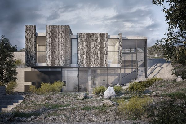 AKL ARCHITECTS - AC HOUSE - MROUJ - OPTION 2 - LEBANON (4)
