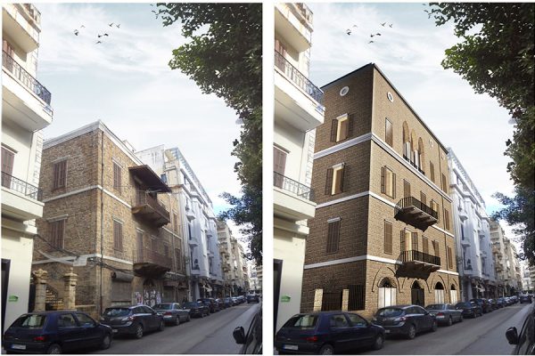 AKL ARCHITECTS - C HOTEL PARTICULER - PRIVATE RESIDENCE - RESTAURATION - BEIRUT GOURAUD STREET - LEBANON (3)