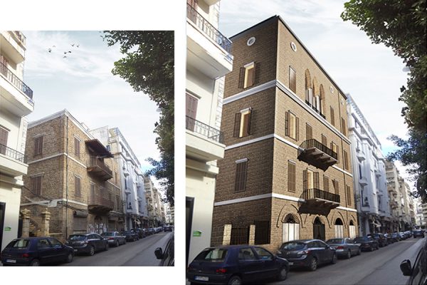 AKL ARCHITECTS - C HOTEL PARTICULER - PRIVATE RESIDENCE - RESTAURATION - BEIRUT GOURAUD STREET - LEBANON (8)
