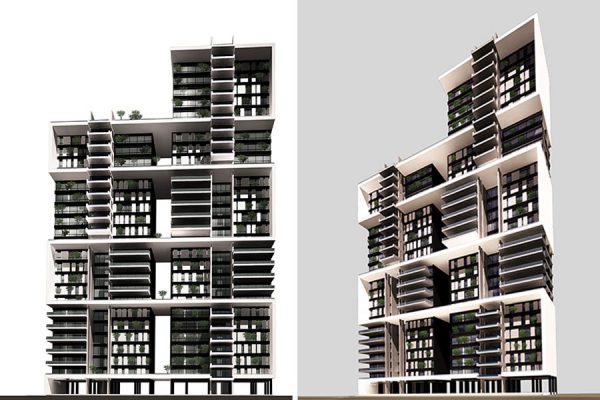 AKL ARCHITECTS- COMPETITION CARLTON RESIDENTIAL BUILDING - BEIRUT - LEBANON