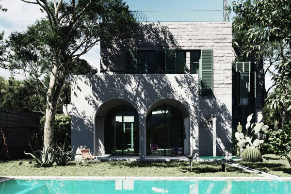 AKL ARCHITECTS - VILLA BAABDAT - OPTION B (1)